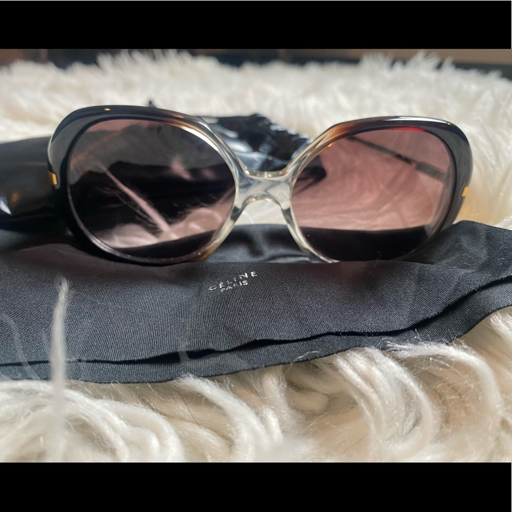 Celine Brown Sunglasses Modern Design